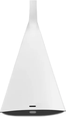 Vista 3 de DALIX Persiana vertical blanca de 129.5 pulgadas de repuesto para ventana grande extra larga (5 unidades)