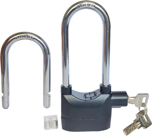 Bloqueo de alarma de haz cruzado largo 110dba Sistema de bloqueo de alarma de seguridad universal antirrobo para motor de puerta Candado de