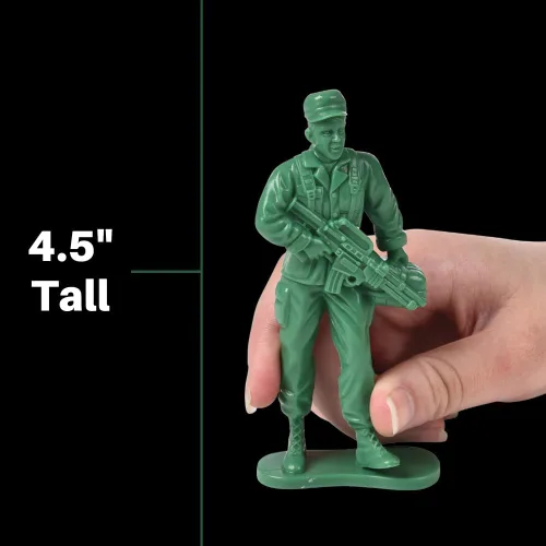 Vista 6 de Soldados Grandes US Toy Company 7958, Verde