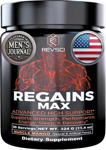 Vista 16 de Refuerzo anabólico y constructor muscular, suplemento de testosterona T-GAINS para hombres, refuerzo de prueba TRT y bloqueador de estrógeno