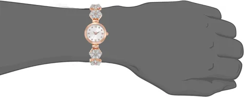 Vista 3 de ADSBIAOYE Reloj de pulsera para mujer, artículo de moda, reloj de cuarzo impermeable con forma de flor