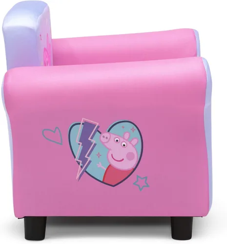 Vista 5 de Delta Children - Silla tapizada, diseño de Peppa Pig
