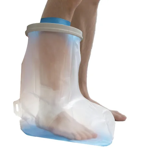 Fundas antideslizantes e impermeables para yeso de pie para ducha de adultos, protector de pie tipo bota para ducha, protector de yeso para adultos