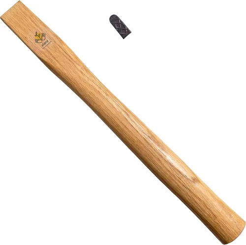 Vista 12 de Azada curvada resistente de 14 pulgadas, sin soldadura, herramienta de jardinería, mango de roble, para excavar, desyerbar y plantar