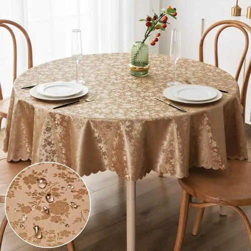 Vista 21 de Smiry Square Table Cloth, Waterproof Heavy Duty Vinyl Tablecloths, Wipeable Washable Table Cover for Kitchen and Dining Room (Baby Blue, 54" X 54")