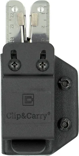 Vista 3 de Clip & Carry Kydex - Funda multiherramienta para Victorinox SWISSTOOL, fabricada en Estados Unidos (multiherramienta no incluida)