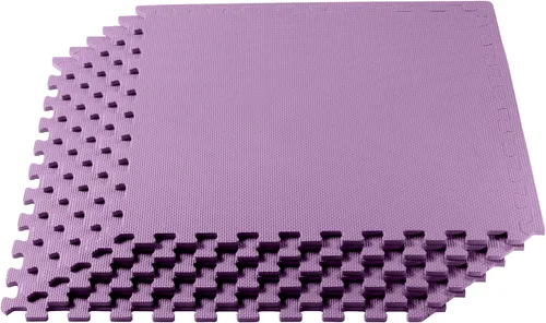 Vista 14 de We Sell Mats 3/8" Thick Multipurpose EVA Foam Exercise Floor Mat, Interlocking Tiles, Anti-Fatigue for Home or Gym
