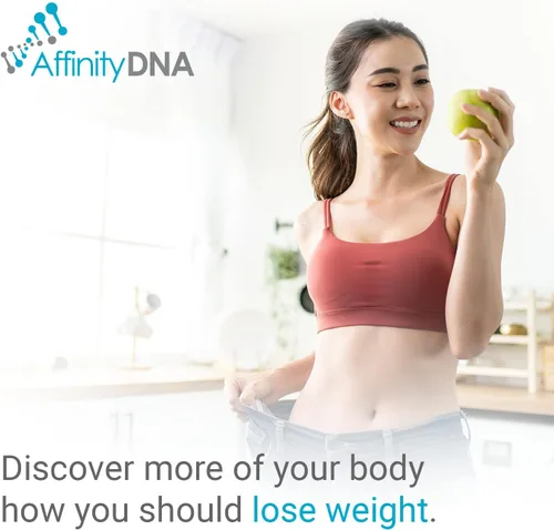 Vista 4 de Kit de dieta de ADN y prueba de peso saludable para nutrición, acondicionamiento físico y control de pérdida de peso Kit de hisopos de mejillas