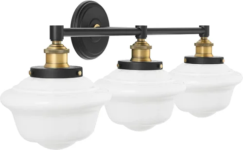 Lámpara modelo Lavagna Vanity, LL-WL273-MILK-AB