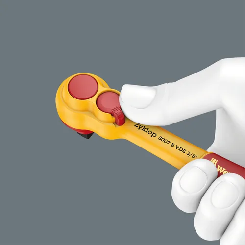 Vista 3 de 8007 B VDE Trinquete con palanca de interruptor y 3/8" drv