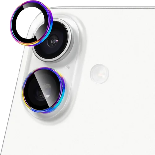 Vista 18 de Compatible con iPhone 13 Pro para iPhone 13 Pro Max, protector de lente de cámara antiarañazos, vidrio templado 9H, protector de cámara de metal a