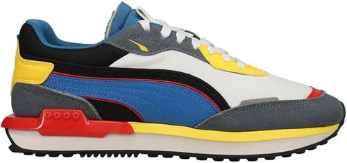Vista 3 de PUMA City Rider, Negrorojoblanco