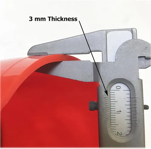 Vista 2 de KUFA Rojo/Negro 12" Diámetro (Tamaño inflado: 12.0 in x 15.0 in) Boya de amarre Boya Anclaje Boya A30