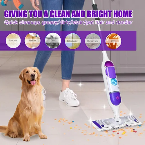 Vista 4 de Recambios de almohadillas de trapeador para Swiffer PowerMop Multi-Superficie, almohadillas desechables de repuesto compatibles con Swiffer