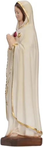 Vista 4 de THE FAITH GIFT SHOP Rosa Mística Virgen María/Maria Rosa Mistica (8.5")