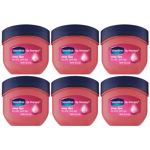 Vista 16 de Vaseline Lip Therapy lata de Bálsamo de Labios, 0,6 onzas (2 unidades)., paquete de de 1, Aloe Vera