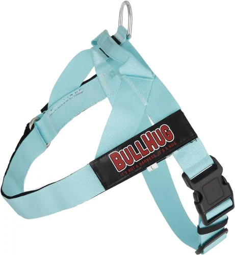 Vista 60 de BULLHUG Arnés ajustable para perro, sin tirones, sin estrangulamiento, para bulldogs ingleses, bulldogs franceses, pugs y razas de pecho ancho