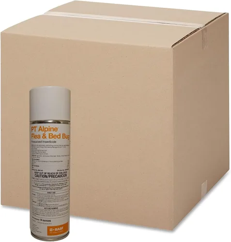 BASF PT Alpine Pulgas & Bed Bug Killer, insecticida de acción rápida, fórmula extendida de control de plagas de larga duración, secado rápido, sin