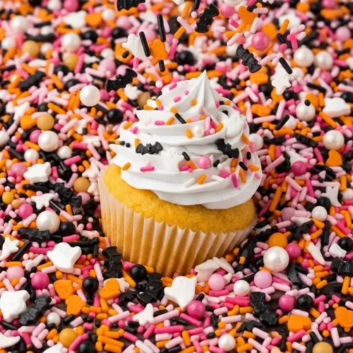 Vista 26 de Gránulos Azúcar de color Gránulos patrióticos Espolvorear rojo, blanco y azul Azúcar de cóctel Espolvorear para cupcakes Gránulos