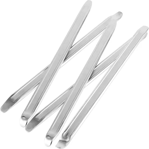 Juego de 5 unidades de hierro para neumáticos de 14 pulgadas, palanca de cucharas para neumáticos de alta resistencia, herramienta profesional de