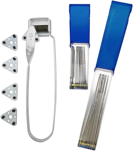 Vista 9 de VASTOOLS Lanzador de antorcha triple de pedernal, triple pedernal para soplete de soldadura, soldadura y corte, 6 piezas de repuesto de pedernal