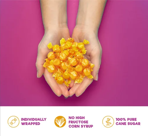 Vista 6 de Colombina Discos de caramelo de mantequilla – Caramelo duro a granel de sabor artificial – Bocadillo antiguo lleno de rico sabor a mantequilla