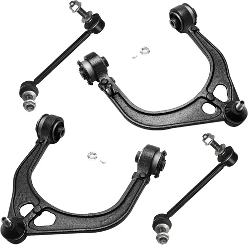 Vista 28 de Detroit Axle - Kit de brazos de control inferiores delanteros para Dodge Dart 2013, 2014, 2015, 2016, 2 brazos de control inferiores con ensamblaje