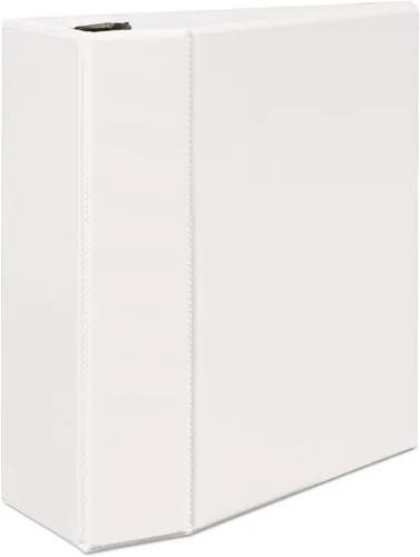 Vista 4 de Avery Durable View - Carpeta de 3 anillos EZD de 5 pulgadas para papel de 8.5 x 11 pulgadas, 1 carpeta blanca (9901)