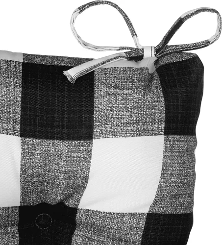 Vista 3 de Klear Vu Cojines de silla de mimbre para interiores y exteriores para muebles de patio, cocina y comedor, almohadillas de asiento resistentes al