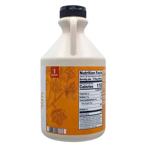 Vista 3 de Jarabe de arce orgánico, 32 onzas líquidas (32 onzas líquidas (1 paquete))