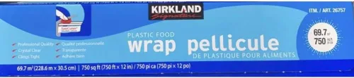 Kirkland Signature Stretch Tite - Envoltura de plástico para alimentos, paquete individual