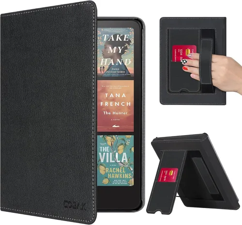 Vista 53 de CoBak Funda inteligente para Kindle Paperwhite de 6.8" de 11ª generación 2021 con función de encendido automático, ligera, delgada, de piel **Salvia