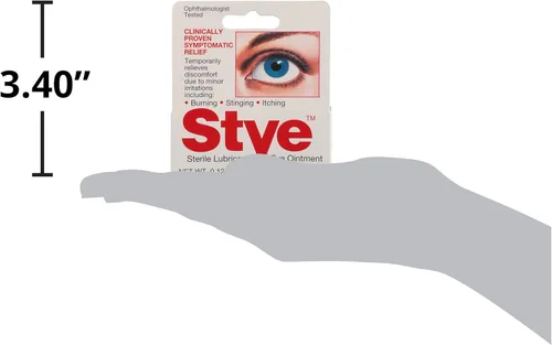 Vista 9 de Pomada lubricante para ojos estéril Stye, probada por oftalmólogos, 0.125 onzas (paquete de 1)